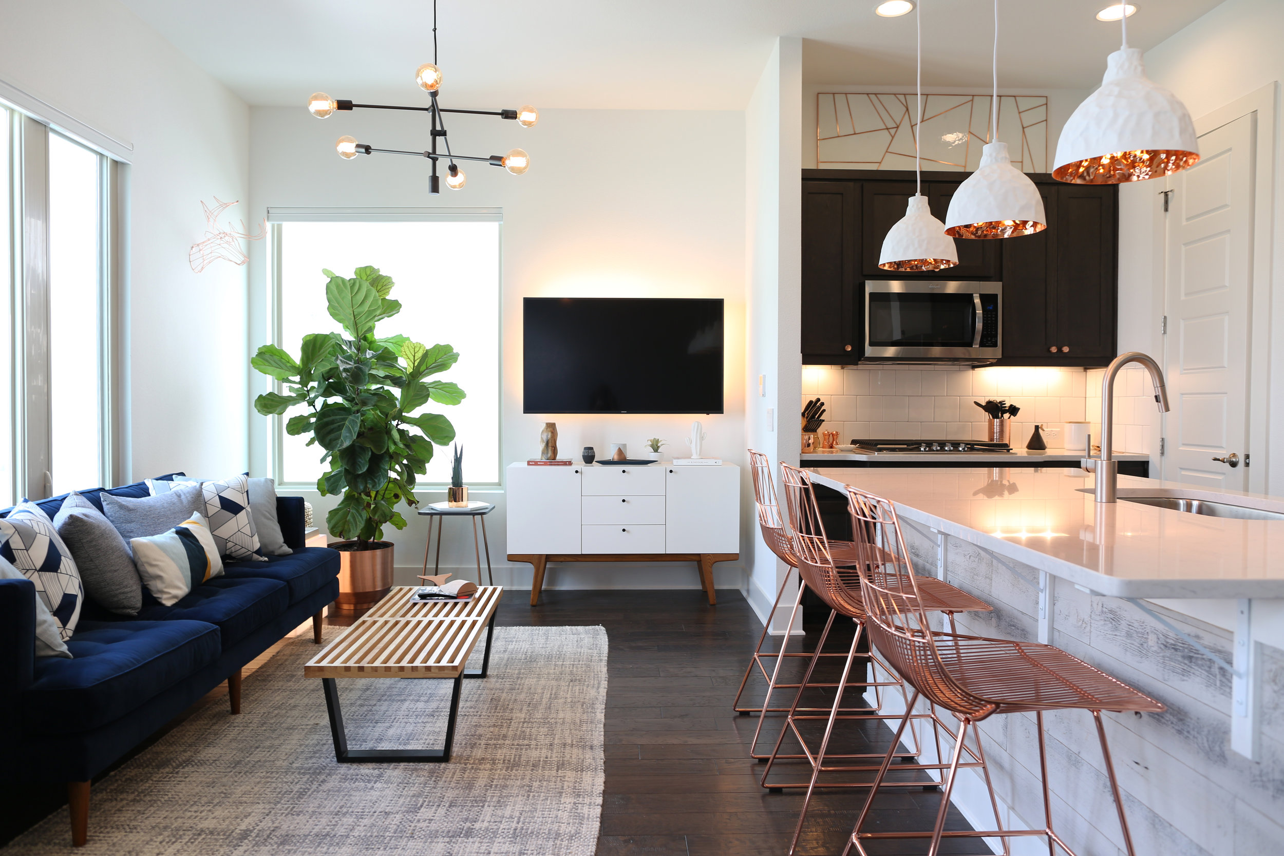 Home project management services offered by Breathe Design Studio in Texas & California