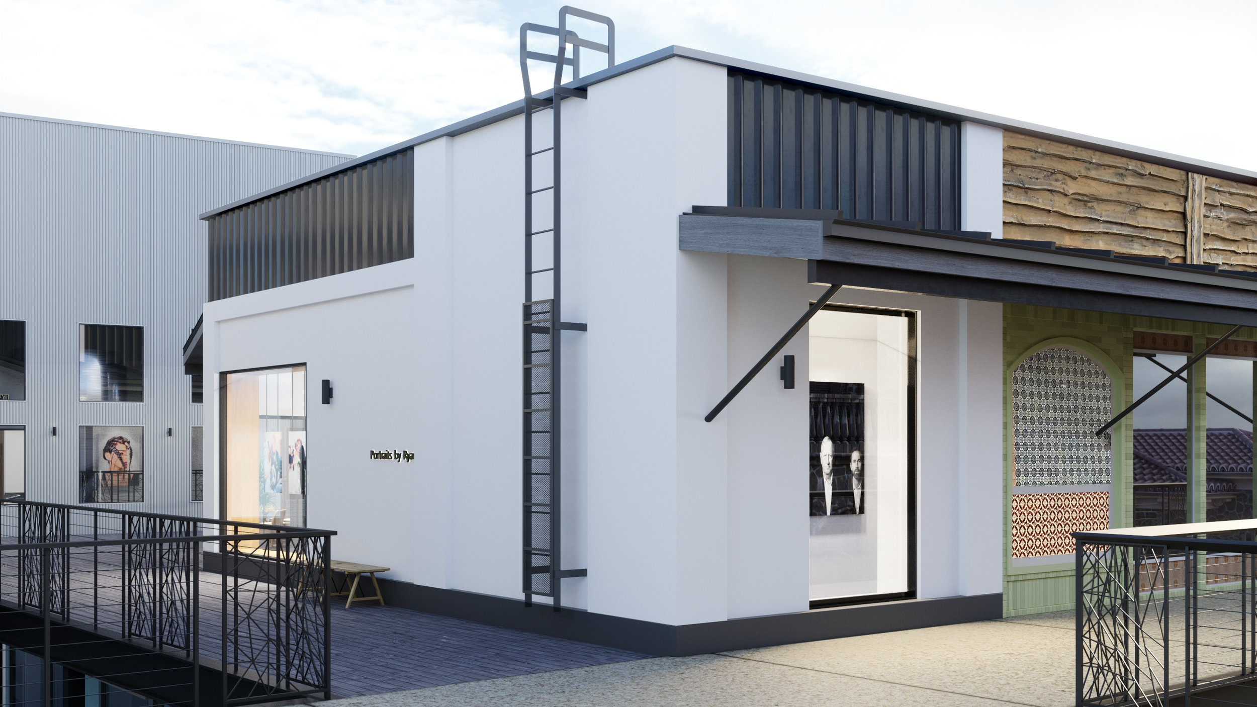 Portraits By Ryan – Exteriors designed by Breathe Design Studio